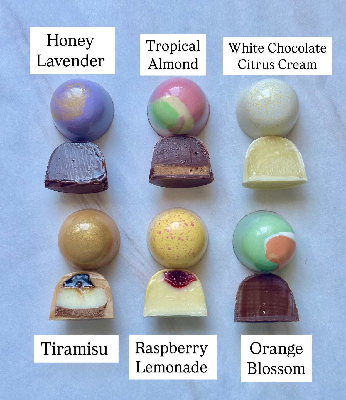 Mother’s Day Bonbon Collection – 6 - Piece Box