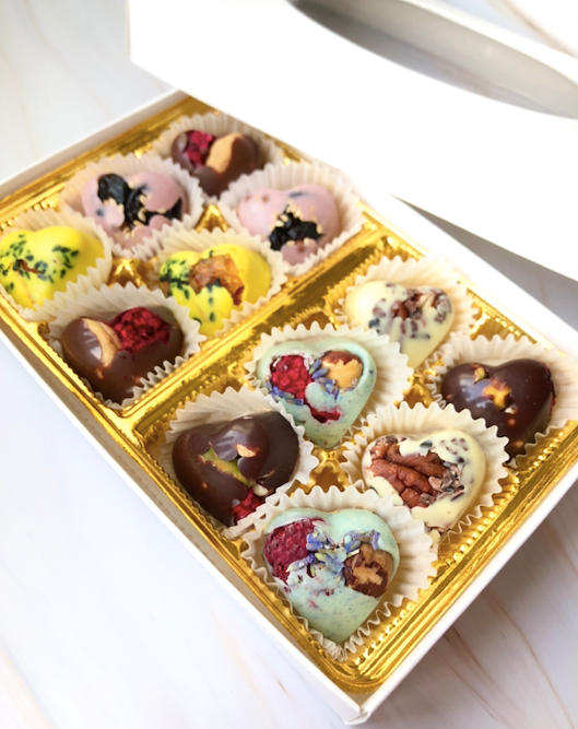 Assorted Open Heart Chocolate Boxes